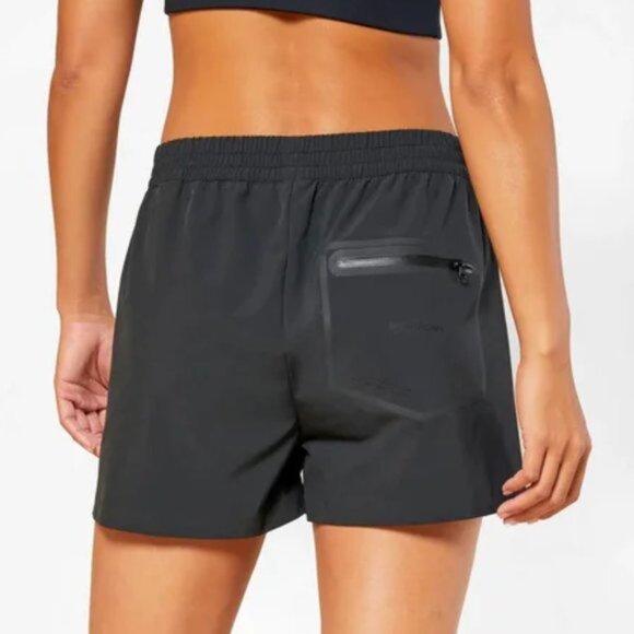 Outerknown Women’s OK Agility Shorts High Rise Athletic Shorts in Navy XS